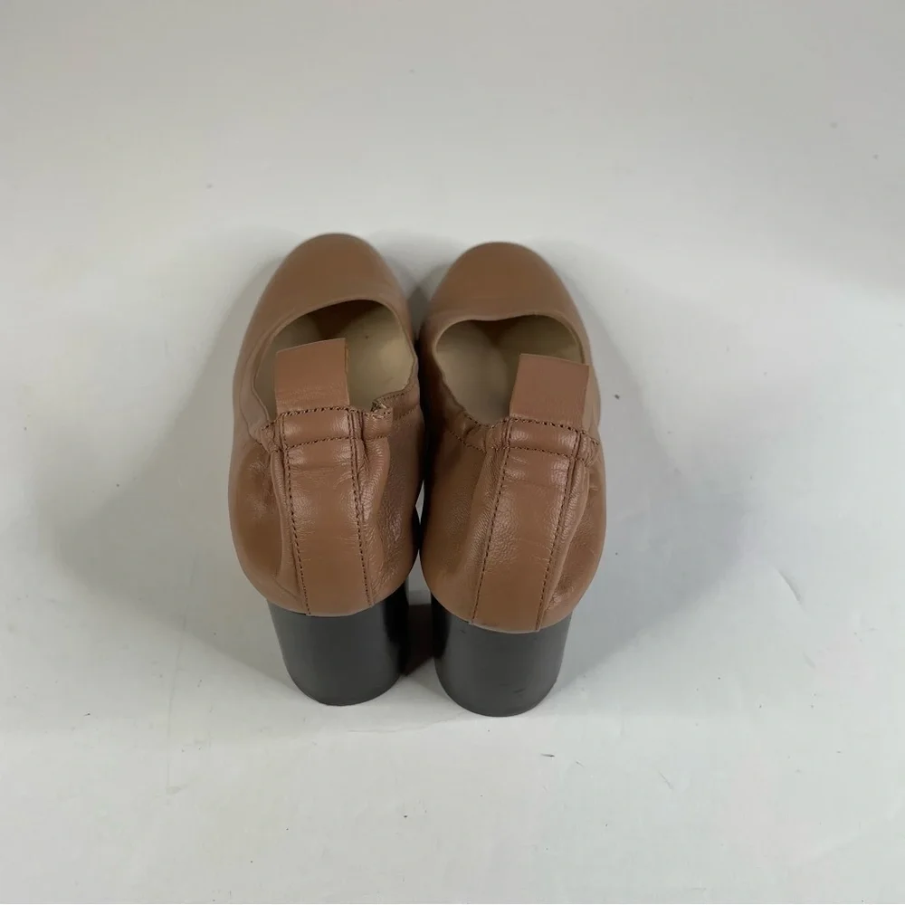 Everlane The Day High Heel‎ Tan Leather Size 6